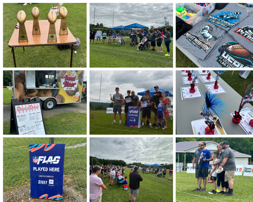 Photos from the First Awards Ceremony for Mohawk Valley Flag Football League