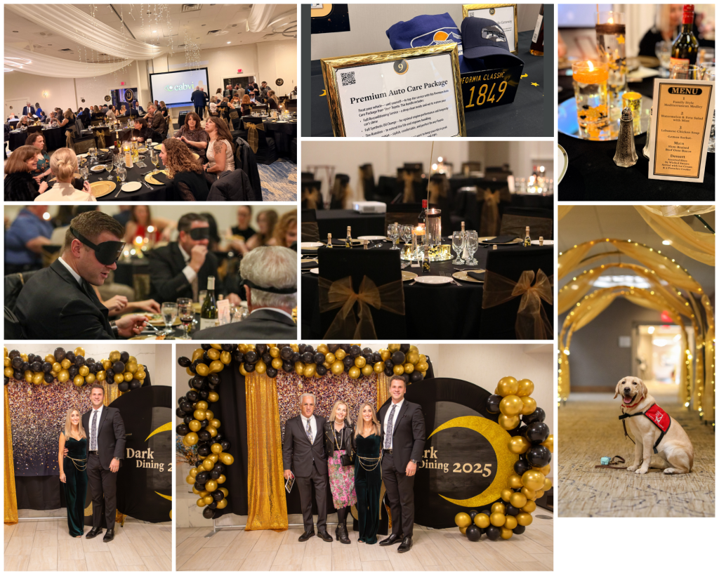 CABVI Dark Dining Utica NY