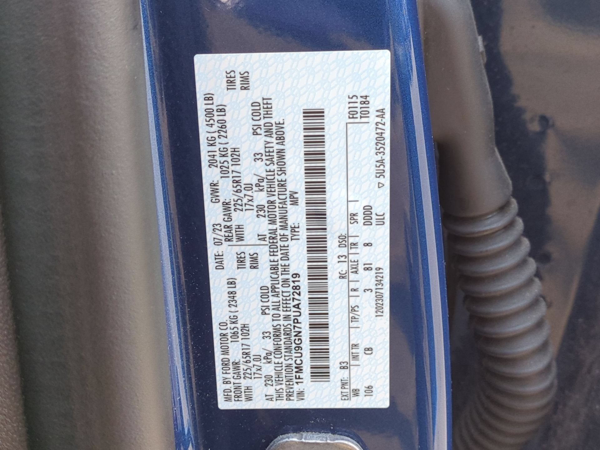 2023 Ford Escape Active