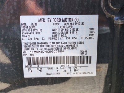 2022 Ford Explorer XLT