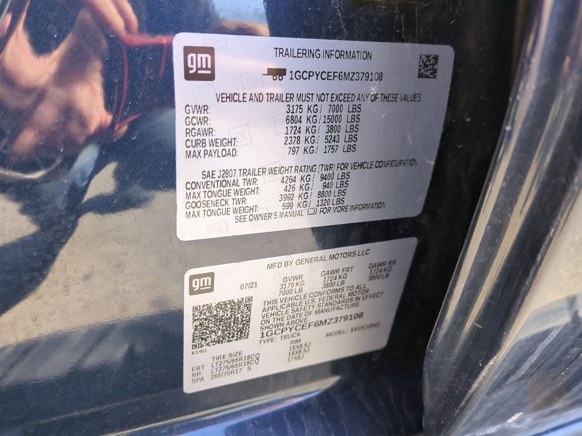 2021 Chevrolet Silverado 1500 Custom Trail Boss