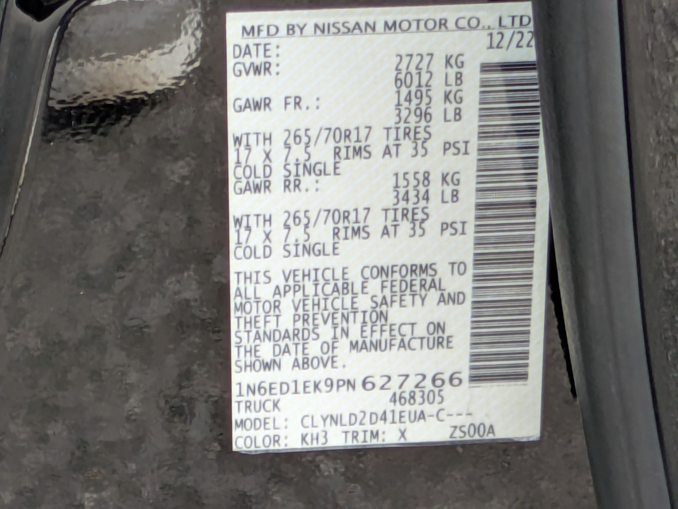 2023 Nissan Frontier PRO-4X