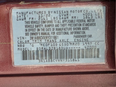 2022 Nissan Sentra SV