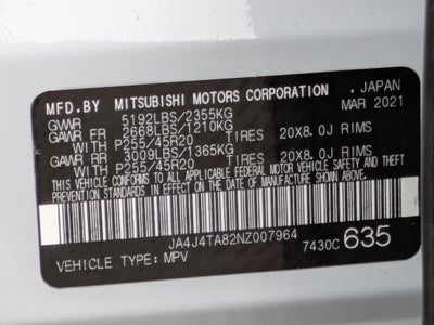 2022 Mitsubishi Outlander ES