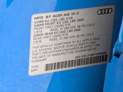 2023 Audi Q3 S line Premium Plus