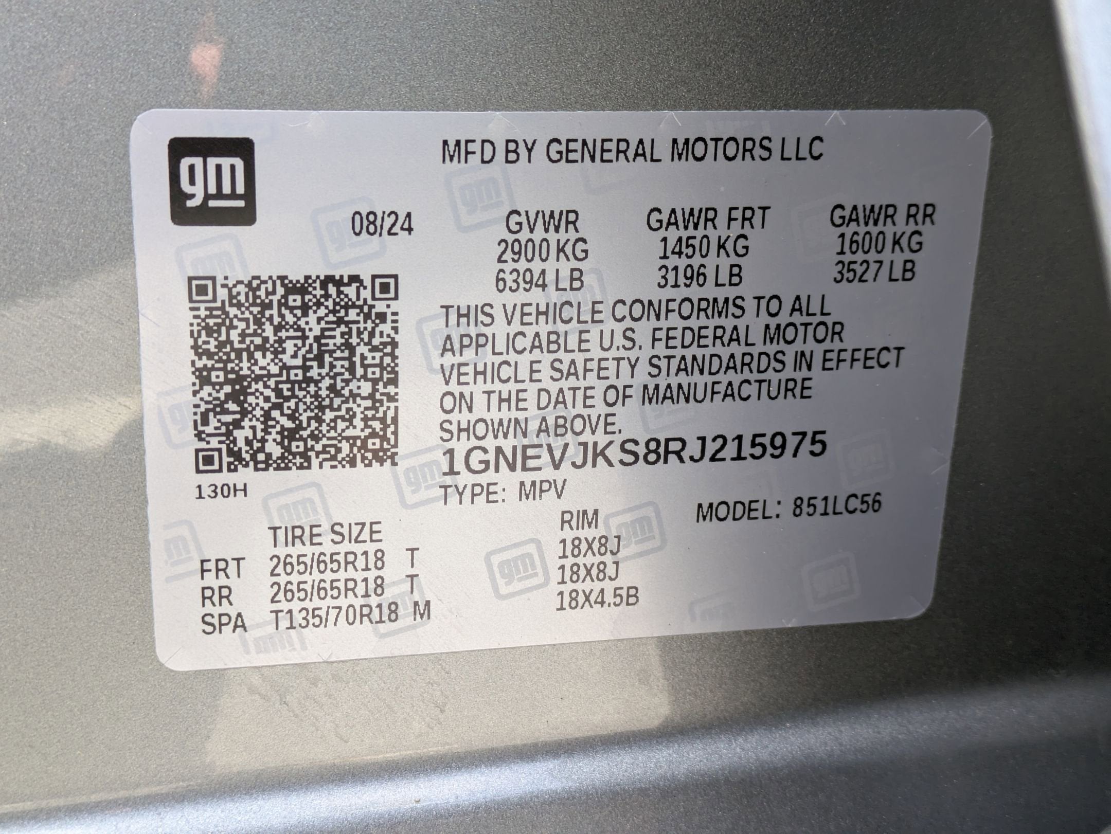 2024 Chevrolet Traverse AWD Z71