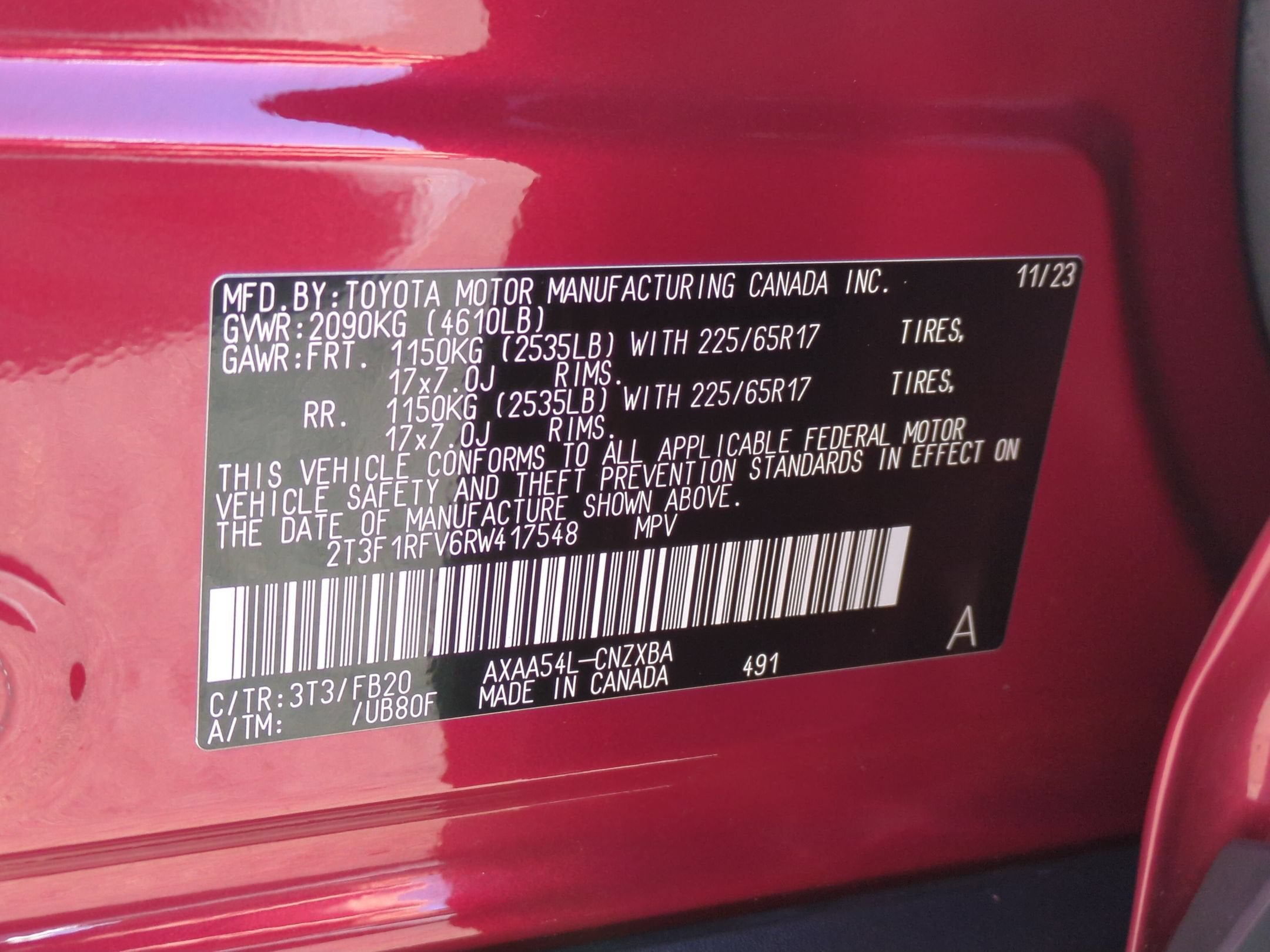 2024 Toyota RAV4 LE
