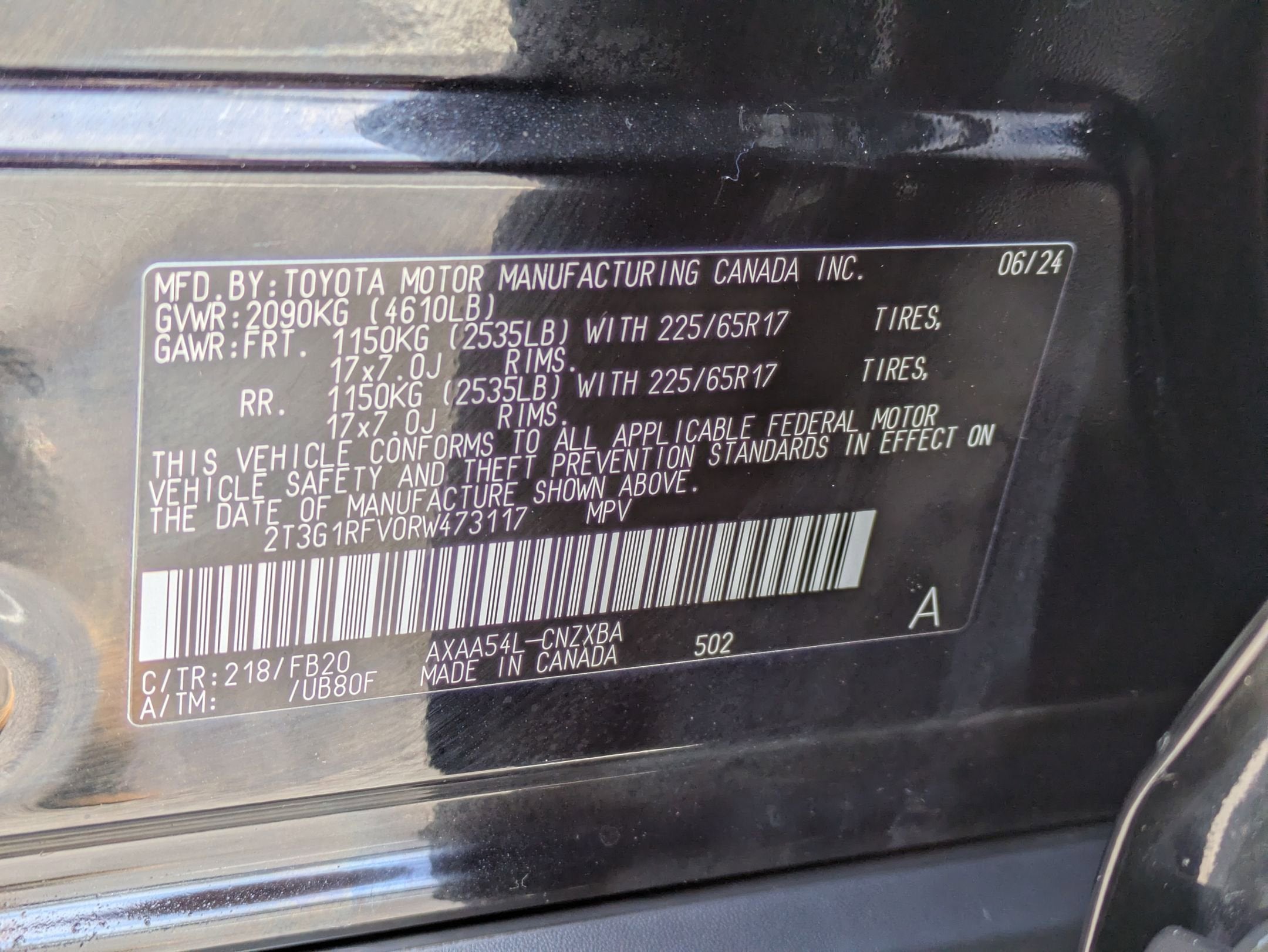 2024 Toyota RAV4 LE
