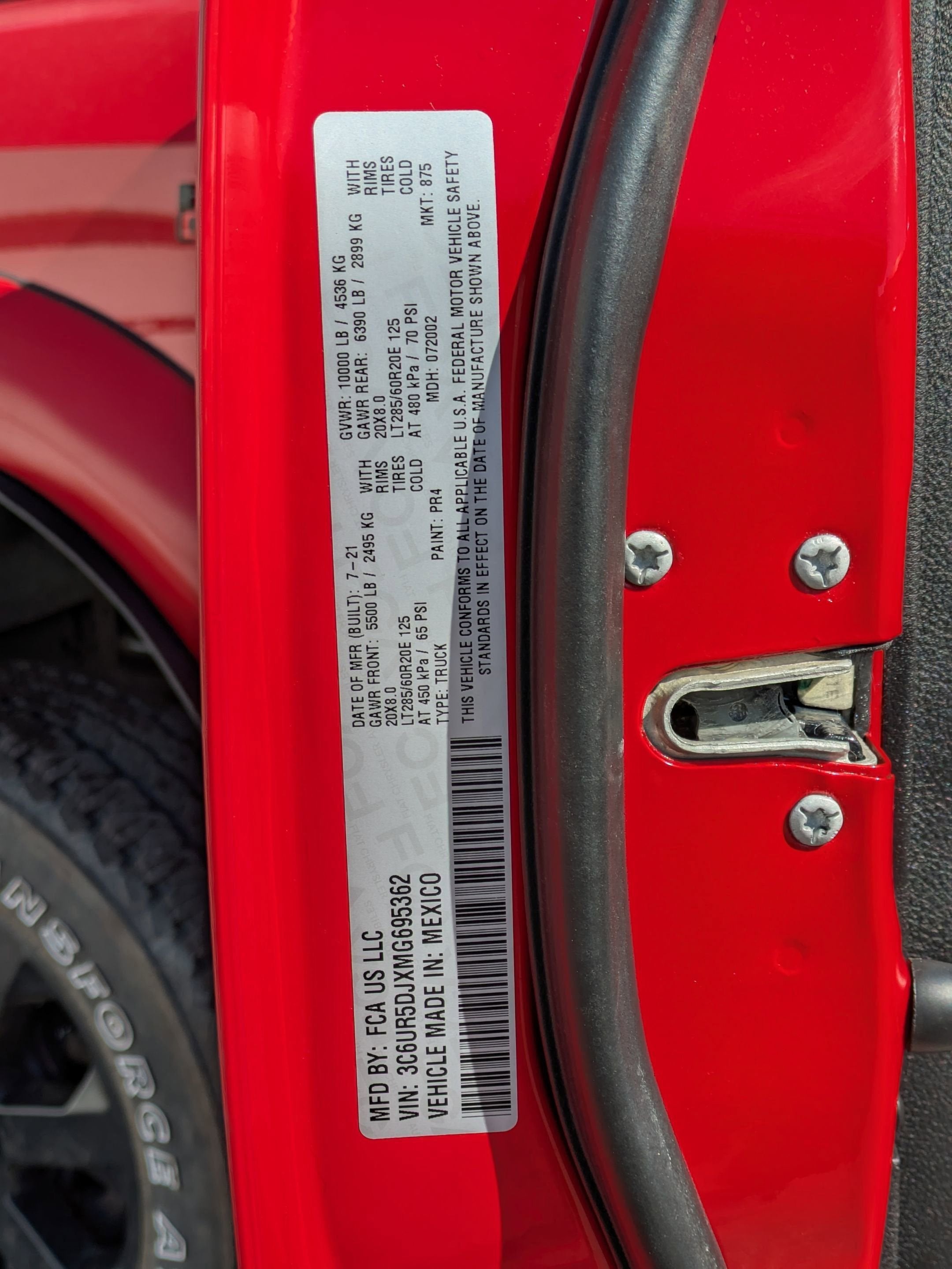 2021 RAM 2500 Big Horn