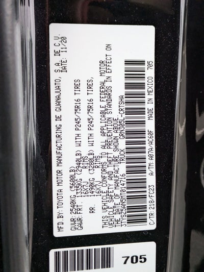 2021 Toyota Tacoma 4WD Base