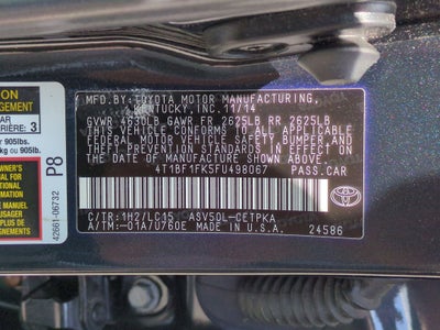 2015 Toyota Camry Base