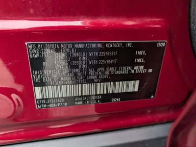 2021 Toyota RAV4 Hybrid LE