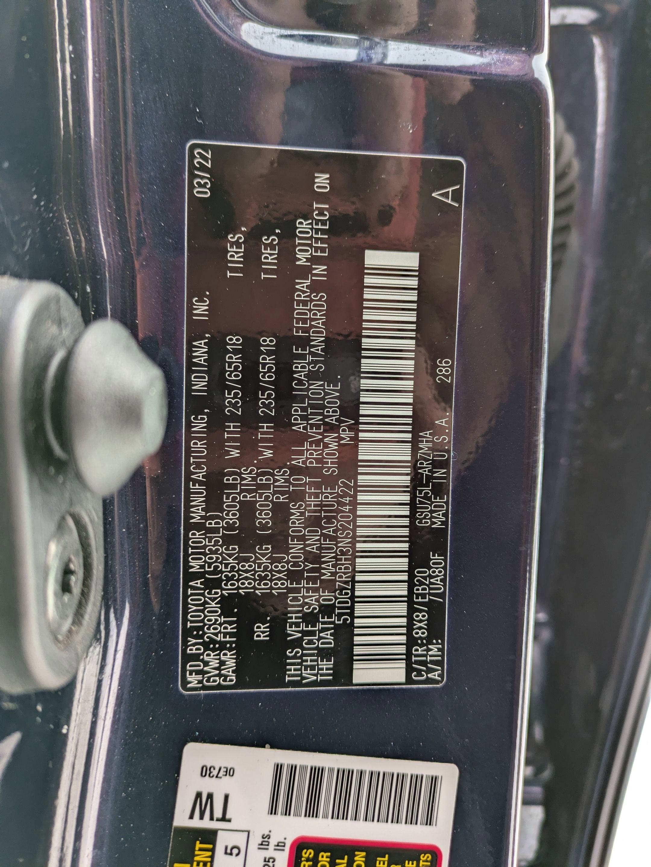 2022 Toyota Highlander XLE