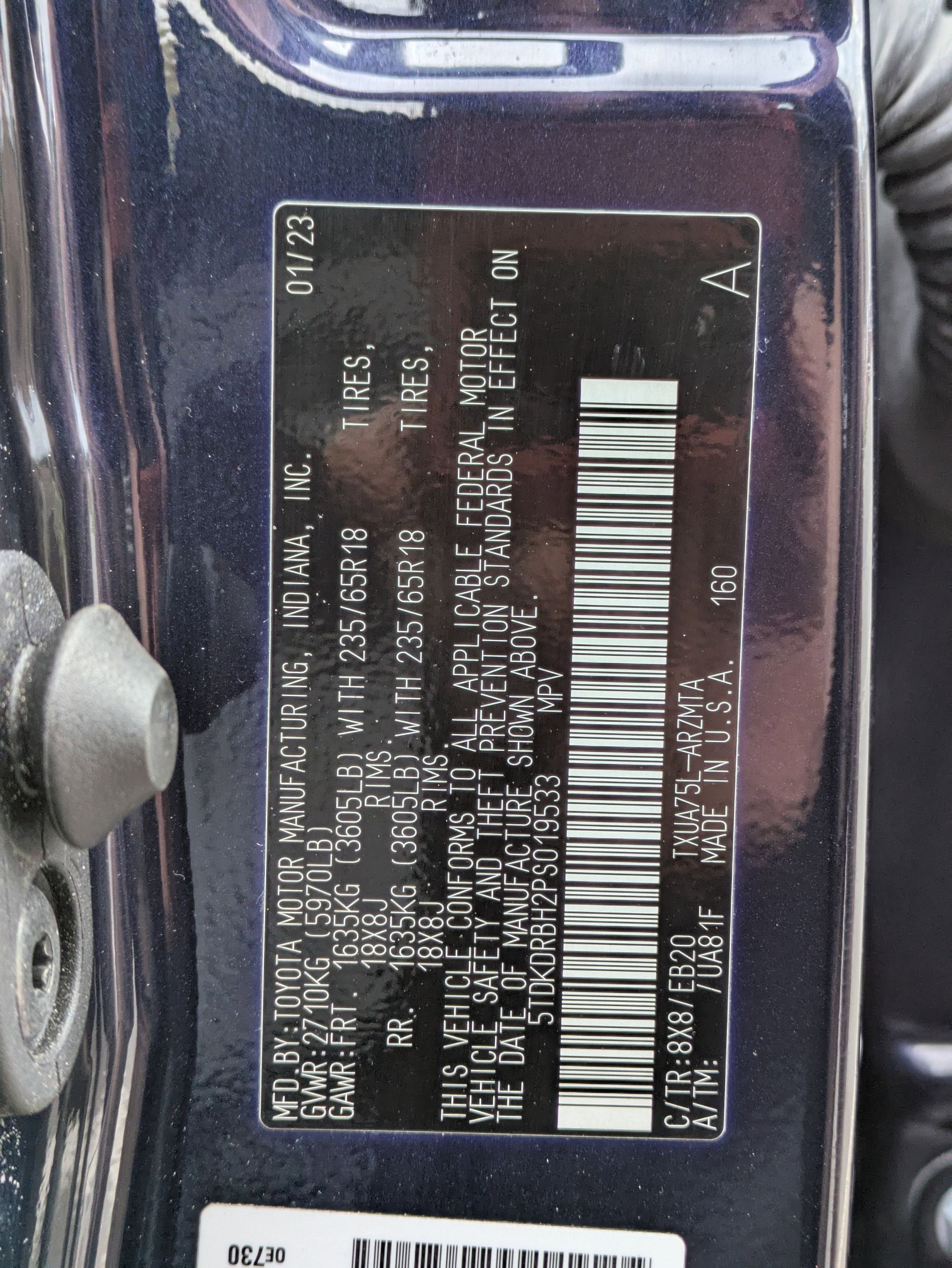 2023 Toyota Highlander XLE
