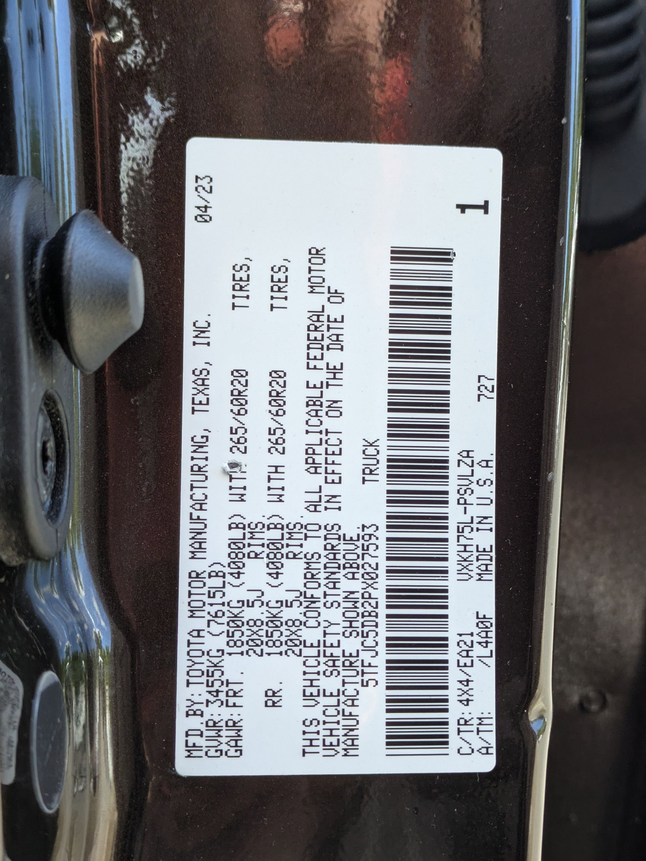 2023 Toyota Tundra 4WD Limited Hybrid