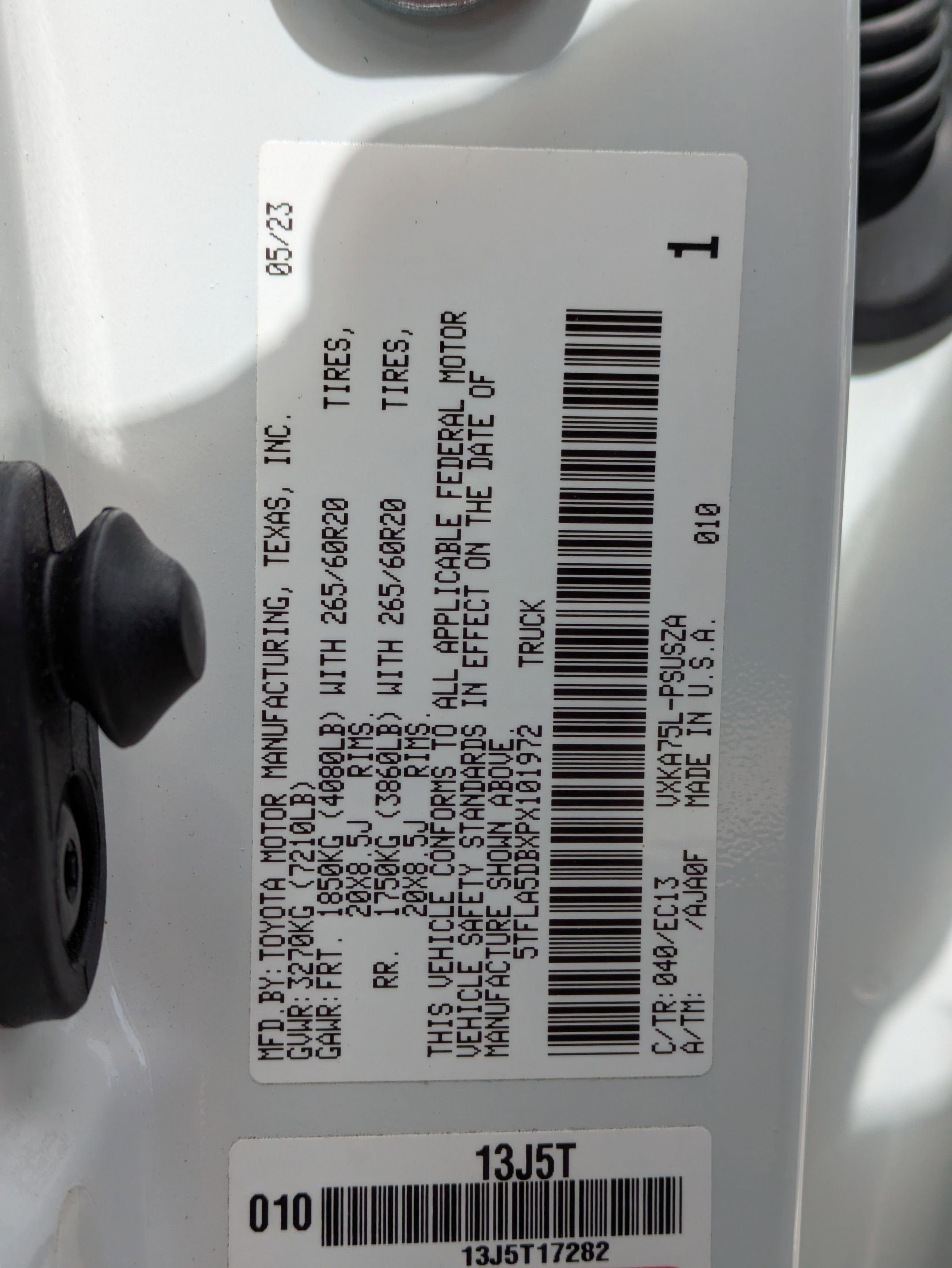 2023 Toyota Tundra 4WD SR5