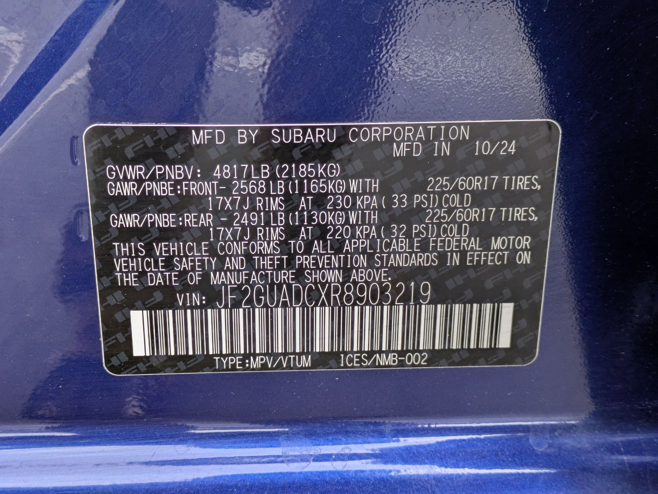 2024 Subaru Crosstrek Premium