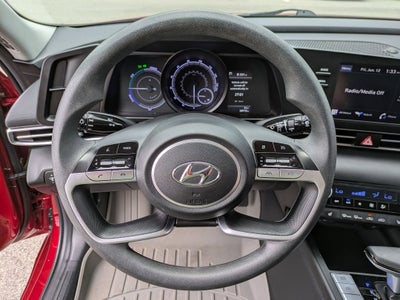 2023 Hyundai Elantra Hybrid Blue