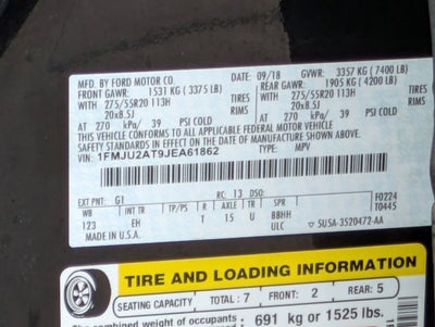 2018 Ford Expedition Limited