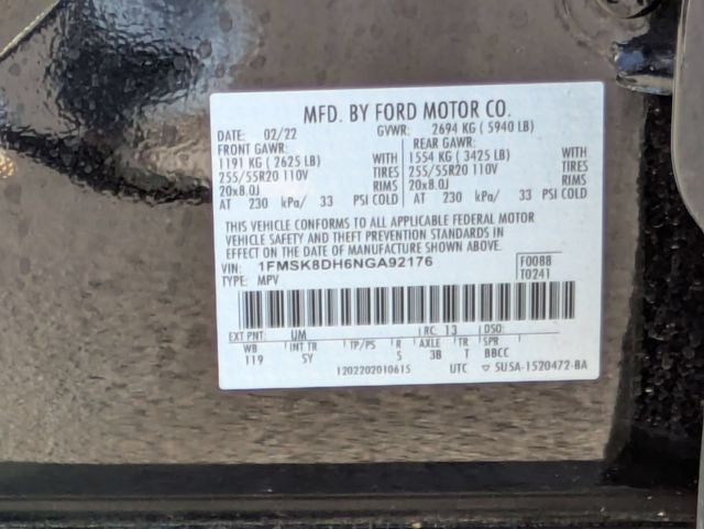 2022 Ford Explorer XLT