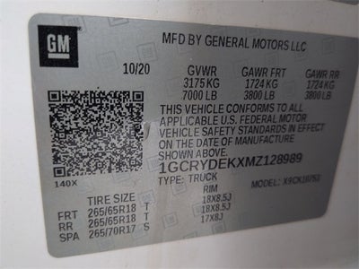 2021 Chevrolet Silverado 1500 LT LT1