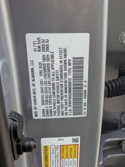2021 Honda Pilot Special Edition