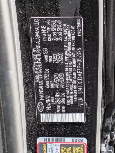 2023 Hyundai Santa Cruz NIGHT