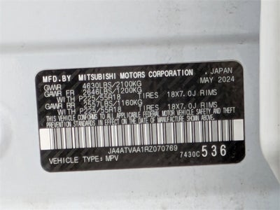 2024 Mitsubishi Eclipse Cross LE