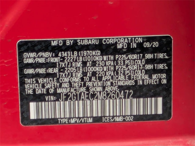 2021 Subaru Crosstrek Premium