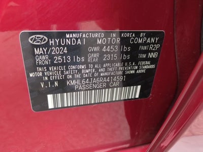 2024 Hyundai Sonata SEL