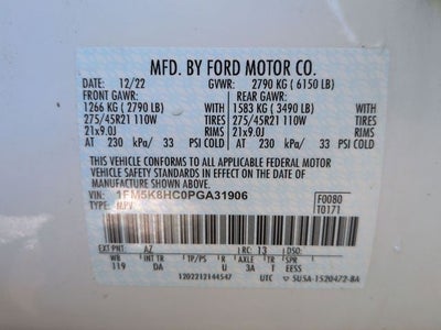 2023 Ford Explorer Platinum