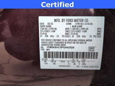 2023 Ford Explorer Platinum