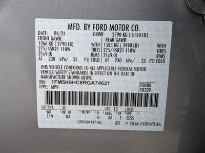 2024 Ford Explorer Platinum