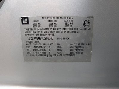 2017 Chevrolet Silverado 2500HD LT