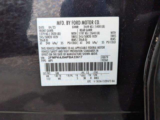 2023 Ford Edge ST Line