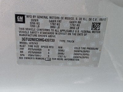 2017 GMC Sierra 1500 SLT