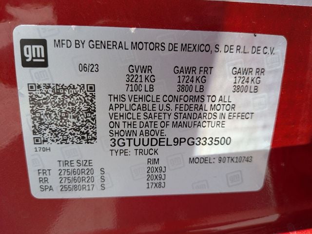 2023 GMC Sierra 1500 SLT