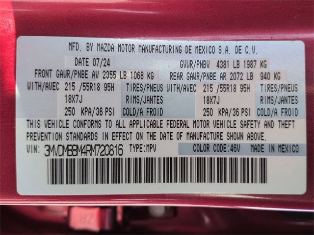 2024 Mazda Mazda CX-30 2.5 S Select Sport