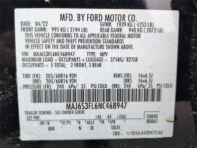 2022 Ford EcoSport S