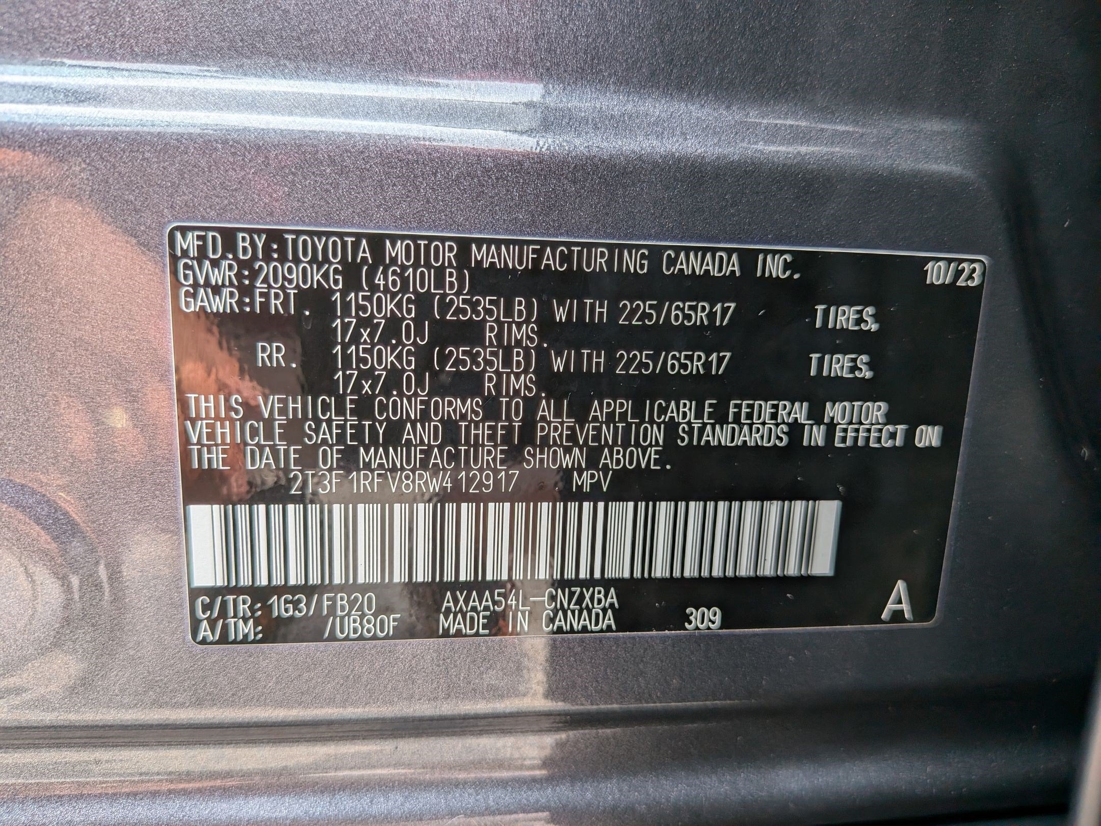 2024 Toyota RAV4 LE