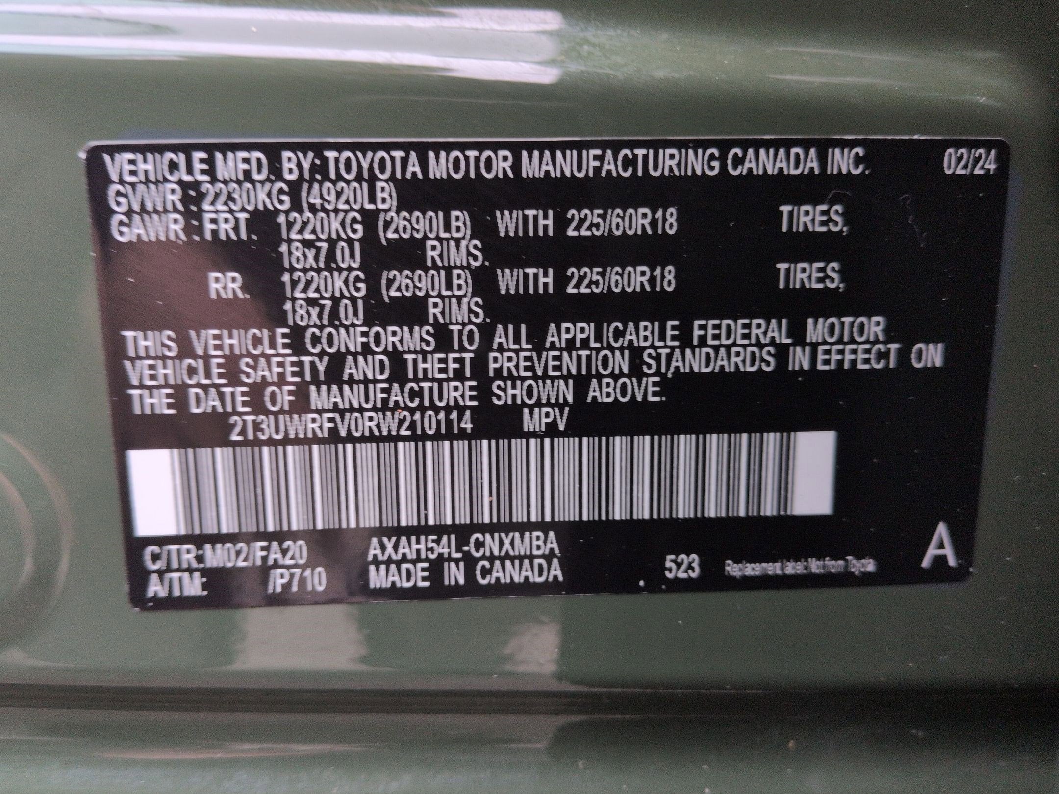 2024 Toyota RAV4 Hybrid Woodland Edition