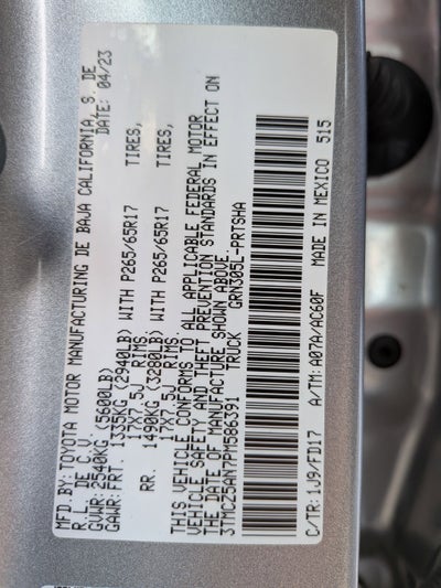 2023 Toyota Tacoma TRD Sport V6