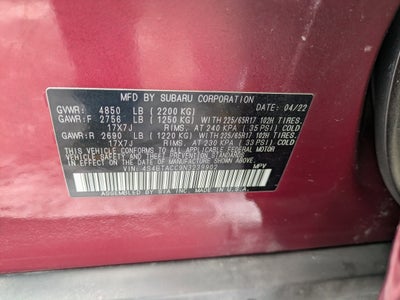 2022 Subaru Outback Premium