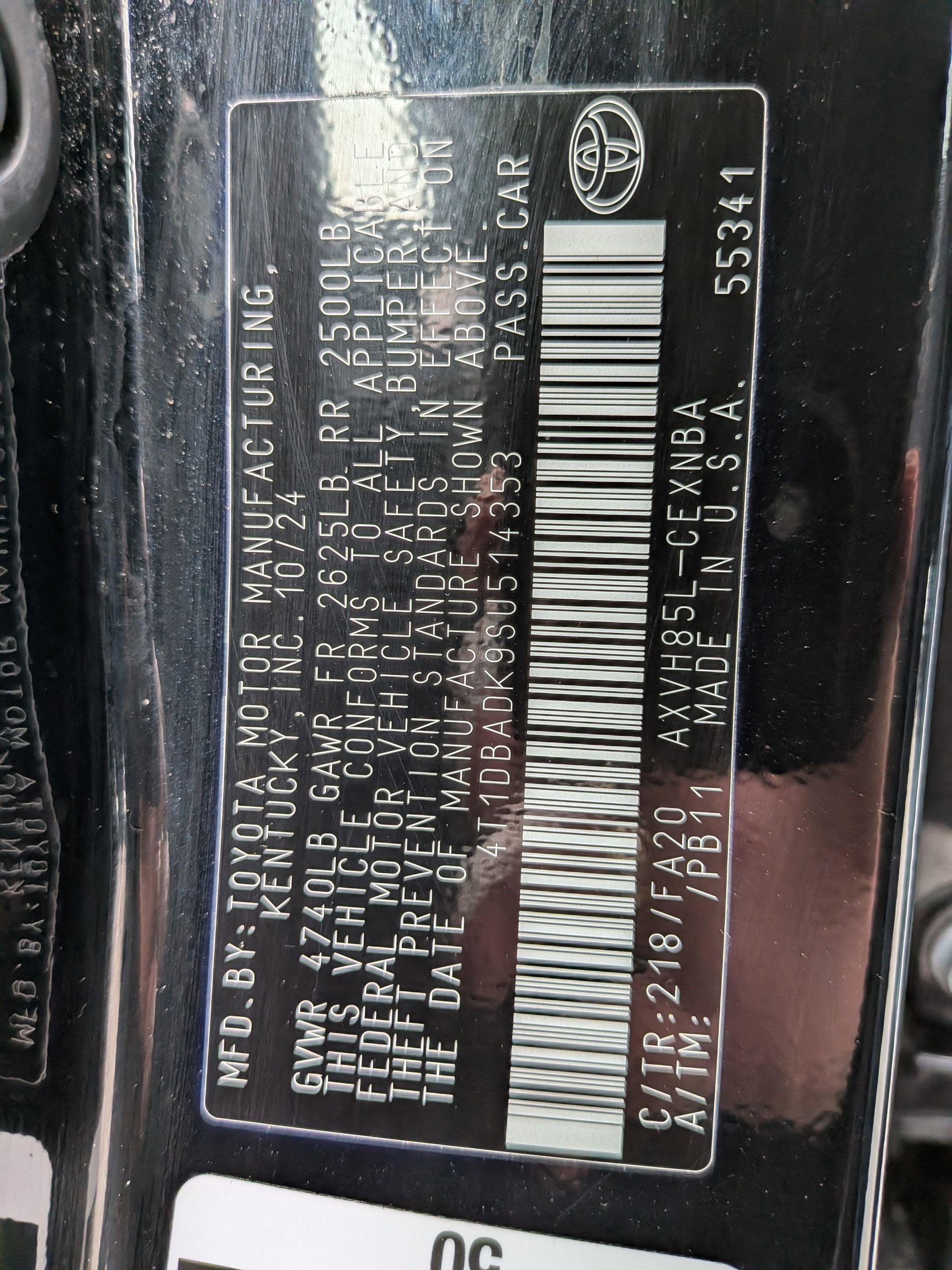 2025 Toyota Camry LE AWD