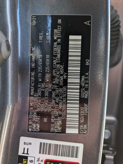 2022 Toyota Highlander XLE
