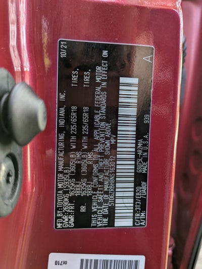 2022 Toyota Highlander XLE