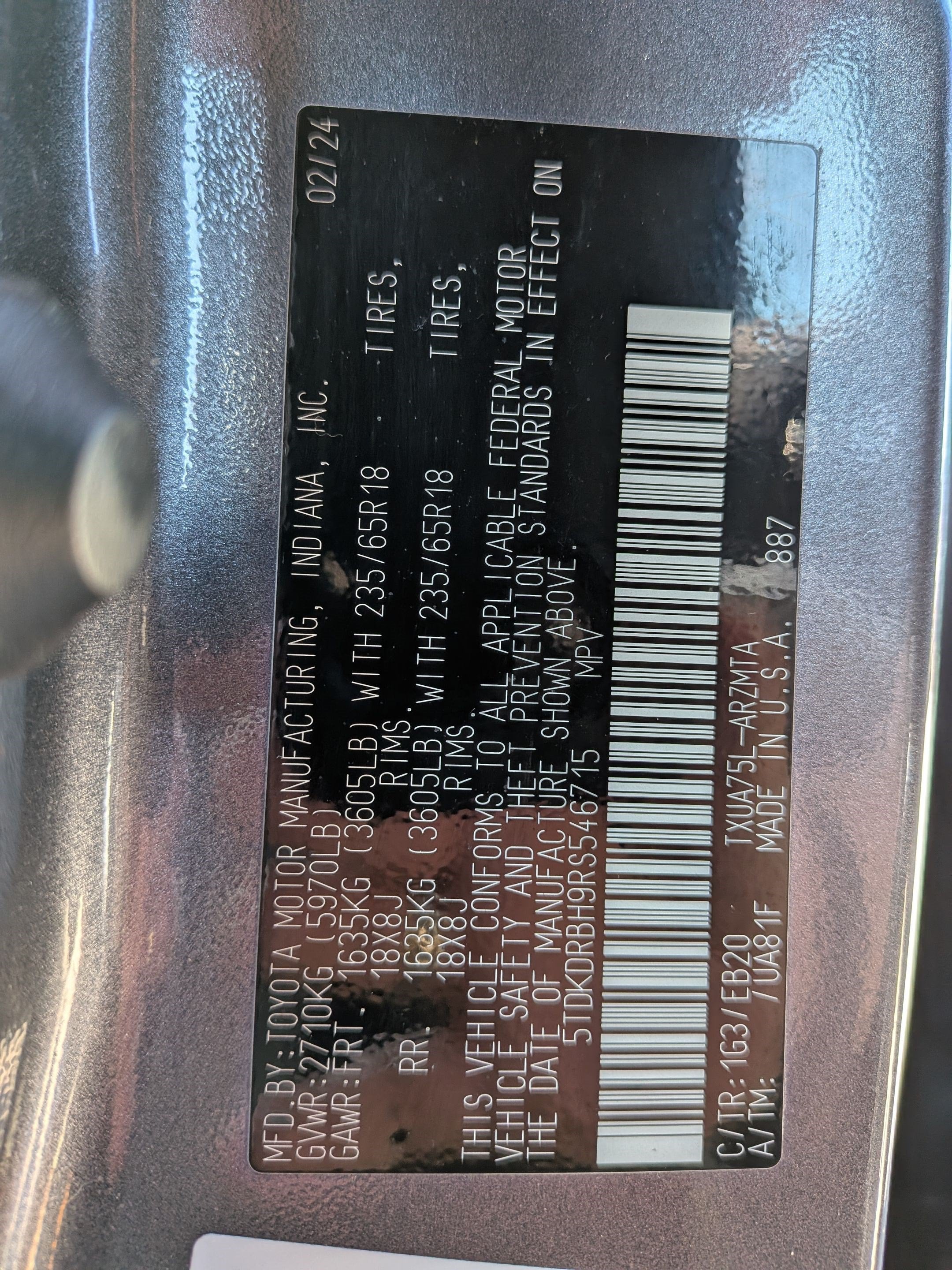2024 Toyota Highlander XLE