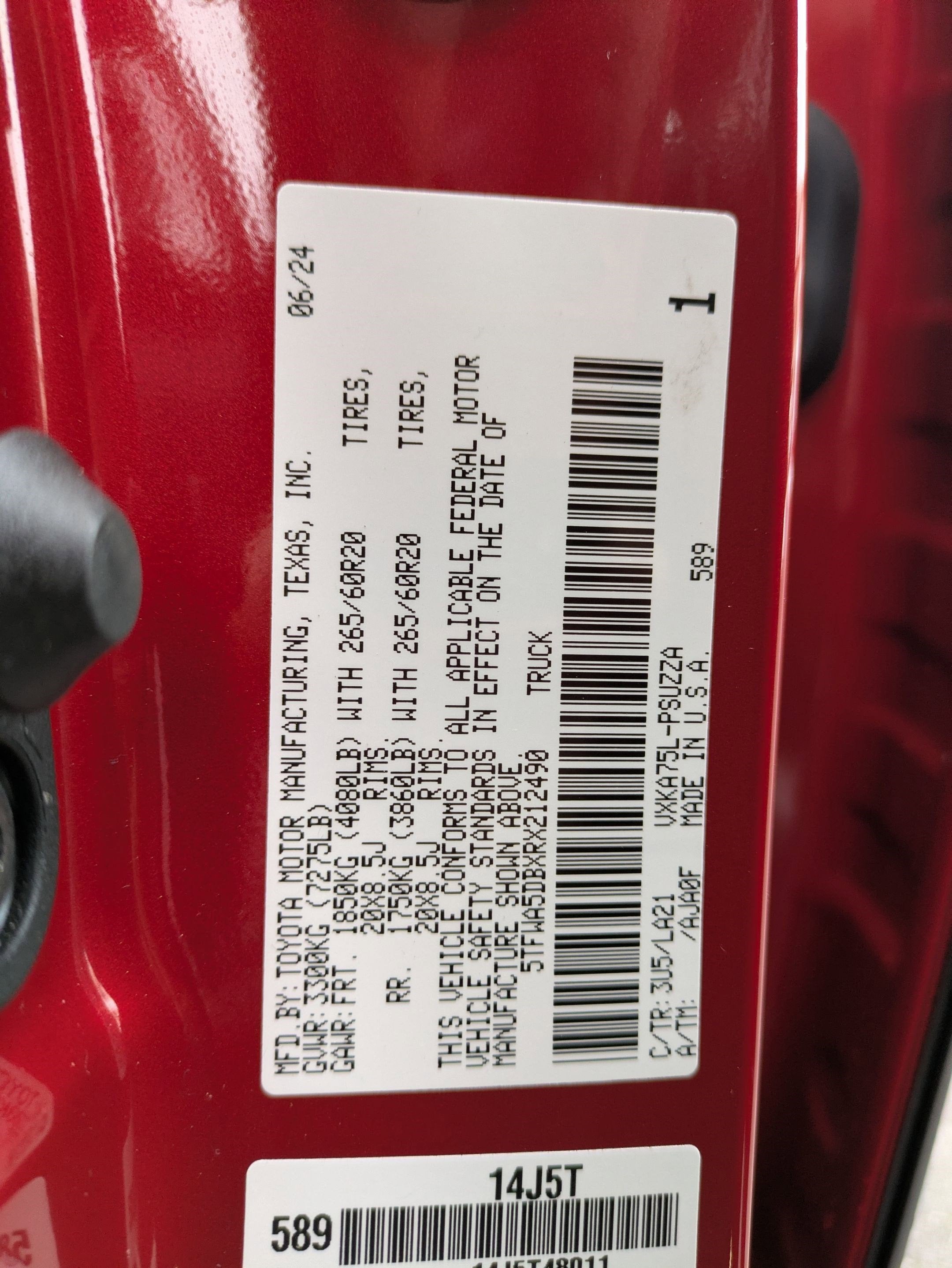 2024 Toyota Tundra Platinum