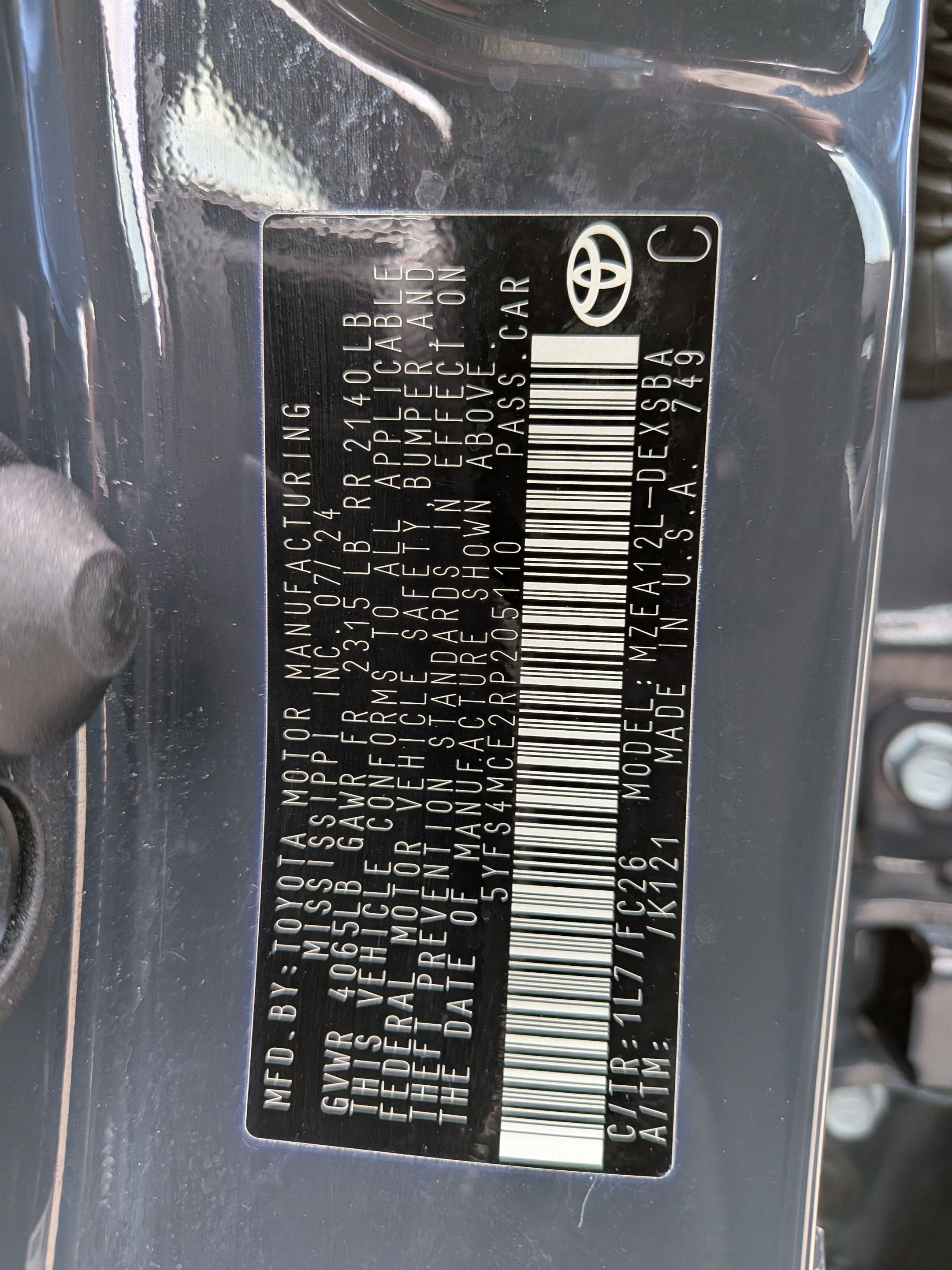 2024 Toyota Corolla SE