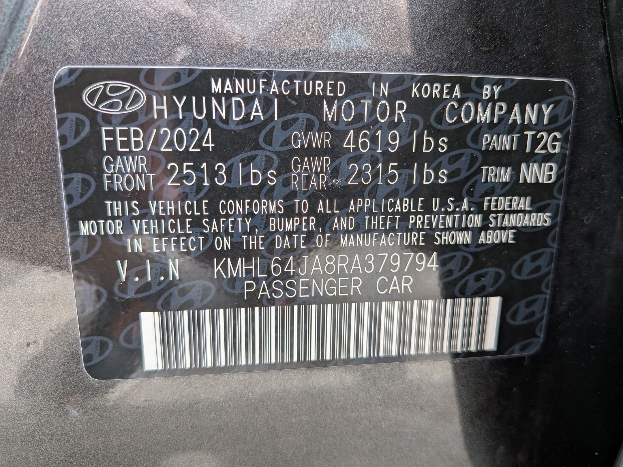 2024 Hyundai Sonata SEL
